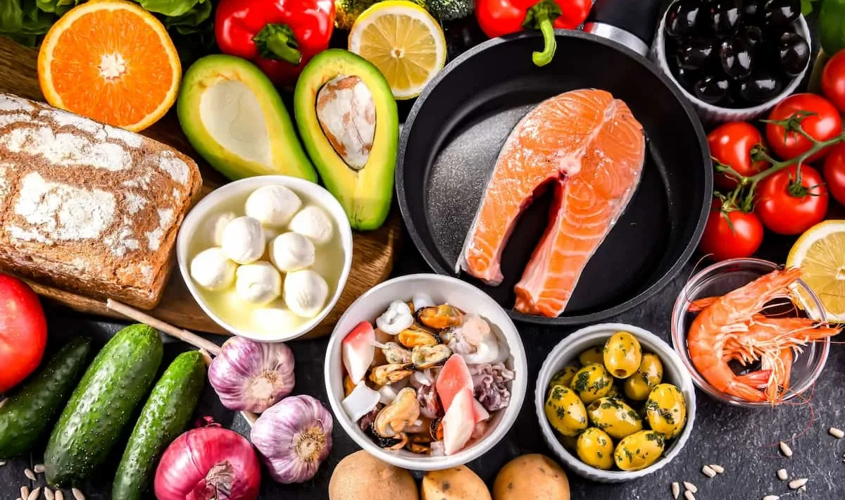 Gezonde producten voor je dieet.