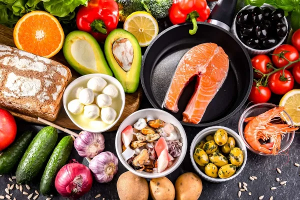 Gezonde producten voor je dieet.